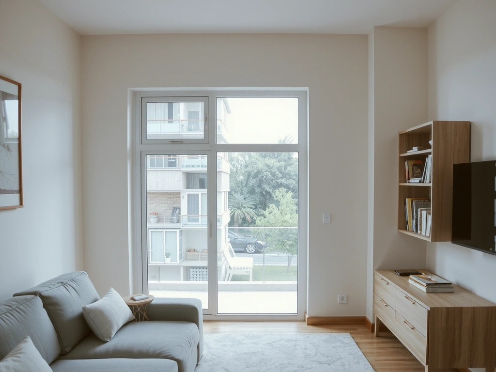 Serene, clean living space in Ankara apartment