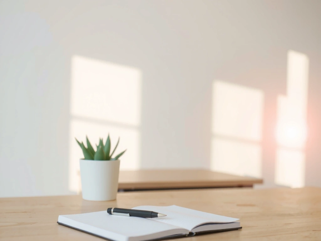 A clean, organized workspace